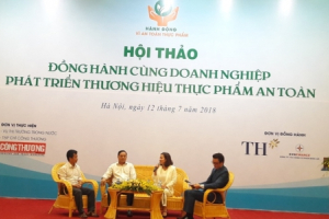 Cùng doanh nghiệp phát triển thương hiệu thực phẩm an toàn