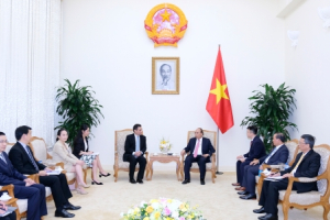 Thủ tướng tiếp lãnh đạo một số doanh nghiệp nước ngoài