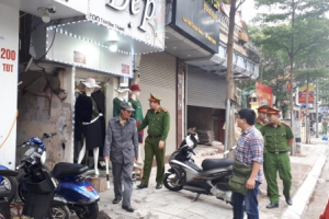 Phường Hàng Bột quyết tâm đảm bảo trật tự đô thị trên địa bàn