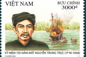 Thứ trưởng Bộ TT&TT Nguyễn Minh Hồng dự lễ phát hành bộ tem đặc biệt về anh hùng dân tộc Nguyễn Trung Trực