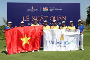 Lễ ra quân của Đội tuyển Golf Việt Nam Vòng chung kết Thế giới Giải WAGC 2018