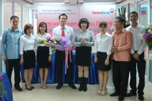 VietinBank Lào tổ chức lễ khai trương Chi nhánh Viêng Chăn