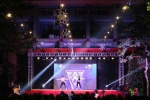 Hà Nội: Trường THCS & THPT Lương Thế Vinh tưng bừng đón Noel