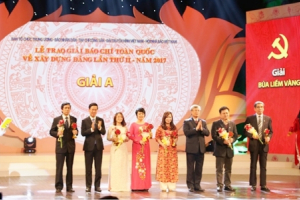 56 tác phẩm xuất sắc về xây dựng Đảng đạt Giải Búa Liềm vàng lần III- năm 2018