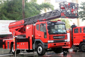 Dàn xe chữa cháy 22 triệu USD của Bộ Công an