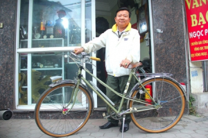 'Đại gia’ Hà thành bán xe đạp cổ mua nhà mặt phố