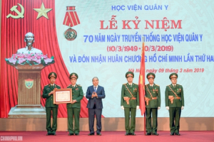 Thủ tướng: Học viên Quân y cần sớm đạt tiêu chí trường trọng điểm quốc gia