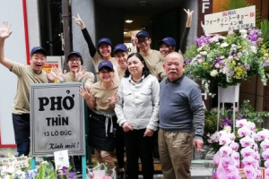 Phở Thìn sang Nhật