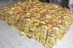 Nghệ An: Bắt và thu giữ hơn 600kg nghi là ma túy đá.