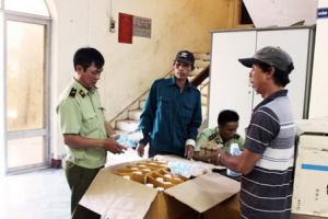 Thu giữ 2 tấn hàng giả, không rõ nguồn gốc trị giá hơn 1 tỷ đồng