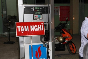 Xử phạt, rút giấy phép kinh doanh doanh nghiệp ngừng bán xăng
