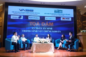 Tọa đàm trực tuyến “An toàn trong lĩnh vực chứng khoán”