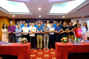 Bốc thăm chia bảng giải bóng đá "Báo chí đồng hành cùng Doanh nghiệp" lần thứ hai.