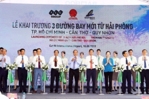 Thủ tướng cắt băng khai trương 3 đường bay mới của Bamboo Airways
