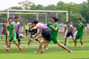 TRƯỚC LOẠT TRẬN CUỐI VÒNG BẢNG GIẢI BÓNG ĐÁ BÁO CHÍ ĐỒNG HÀNH CÙNG DOANH NGHIỆP LẦN II
