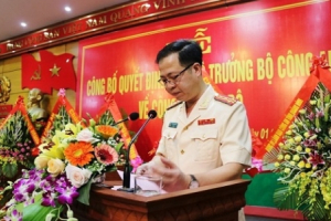 Quảng Bình đón tân Giám đốc Công an tỉnh được Bộ Công an bổ nhiệm.