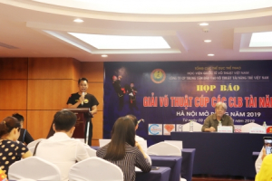 Hơn 1500 Vận động viên tham dự Giải Võ thuật Cup Tài năng trẻ Việt  Nam – Hà Nội mở rộng 2019