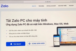 Đề nghị thu hồi tên miền Zalo.vn và Zalo.me vì hoạt động mạng xã hội không phép