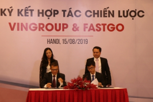 Vinfast chính thức hợp tác với Fastgo cung cấp dịch vụ xe công nghệ