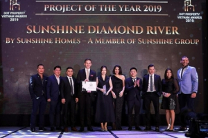 Sunshine Diamond River giành cú đúp giải thưởng danh giá tại Property Vietnam Awards 2019