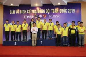 TP.HCM thắng lớn tại Giải cờ vua đồng đội toàn quốc tranh cúp TPBANK 2019
