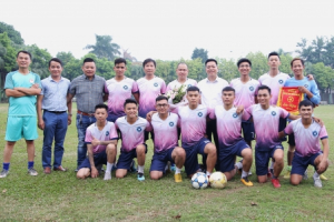 Giao hữu bóng đá: FC Doanh nghiệp và Thương hiệu - Trung tâm huấn luyện thể thao Quốc gia Hà Nội