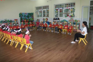 Trường mầm non Hoàng Giang: Xây dựng mục tiêu giáo dục lấy trẻ làm trung tâm