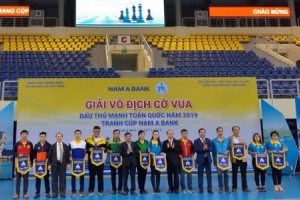 Giải cờ vua đấu thủ mạnh Toàn quốc – Cúp Nam Á Bank 2019: Nguyễn Đức Hòa và Bạch Ngọc Thùy Dương vô địch!