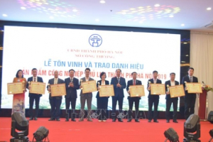 Tôn vinh 30 sản phẩm công nghiệp chủ lực Hà Nội năm 2019