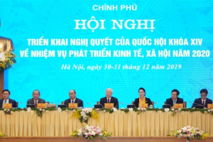 Chùm ảnh Thủ tướng chủ trì Hội nghị Chính phủ với các địa phương