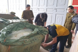 Lạng Sơn: Thu giữ 1.000 lọ thuốc kháng sinh do Trung Quốc sản xuất