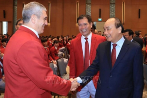 Thủ tướng gặp mặt VĐV, HLV đạt thành tích cao tại SEA Games 30