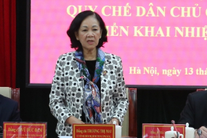 Dân vận khéo thì cán bộ, đảng viên phải gương mẫu đi đầu