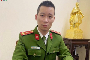 Thành tích nổi trội giúp Đại úy Danh Đạt lọt đề cử 20 gương mặt trẻ toàn quốc