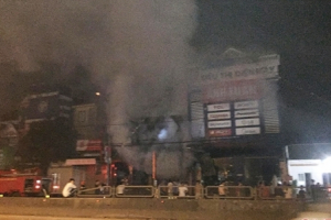 Hà Tĩnh: Cháy cửa hàng kinh doanh thiết bị ô tô khiến 2 người tử vong 