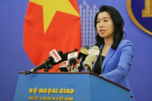Trao công hàm phản đối vụ tàu hải cảnh Trung Quốc đâm chìm tàu cá Việt Nam