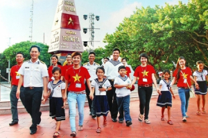 Chào mừng Ngày Quốc tế thiếu nhi 1/6: Những mầm xanh trên đảo Trường Sa