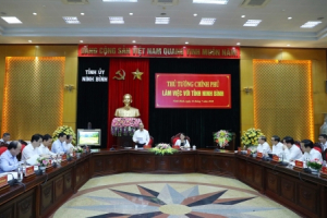 Thủ tướng mong muốn Ninh Bình trở thành tỉnh có động lực tăng trưởng mạnh