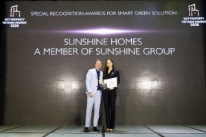 Sunshine Homes chiến thắng vang dội tại Dot Property Vietnam Awards 2020
