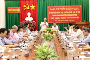 Xây dựng đội ngũ cán bộ đủ tâm, đủ tầm, có năng lực lãnh đạo
