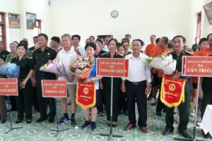 Hội khỏe Cựu chiến binh Cụm 1 huyện Thanh Trì: Chúc mừng thành công Đại hội Đảng bộ huyện và Chào mừng 30 năm Ngày truyền thống Hội CCB huyện Thanh Trì