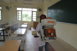 Thi tốt nghiệp THPT ở Hà Nội: Toàn bộ các điểm thi sẽ được khử khuẩn, sẵn sàng đón thí sinh