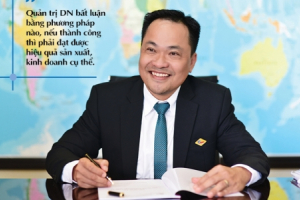 Ông Trương Tiến Dũng - Tổng giám đốc Công ty CP Kinh doanh thủy hải sản Sài Gòn: "Bán hàng là bán cái tâm mình trước"