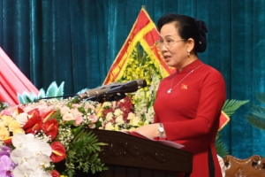 Bà Lê Thị Thủy giữ chức Bí thư Tỉnh ủy Hà Nam nhiệm kỳ 2020 - 2025