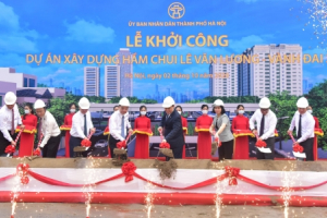 Hà Nội khởi công xây dựng hầm chui Lê Văn Lương - vành Đai 3