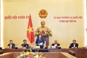 Bế mạc Phiên họp thứ 49 của Ủy ban Thường vụ Quốc hội khóa XIV