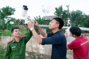 Hà Tĩnh: Xã miền núi “phủ song mắt thần” giám sát an ninh