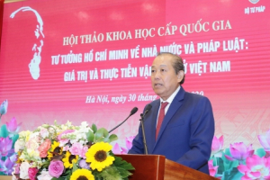 Hội thảo “Tư tưởng Hồ Chí Minh về Nhà nước và pháp luật: Giá trị và thực tiễn vận dụng ở Việt Nam”