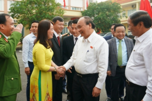 Chùm ảnh: Thủ tướng tiếp xúc cử tri TP. Hải Phòng