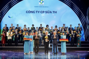 Tập đoàn TH tiếp tục được vinh danh Thương hiệu quốc gia Việt Nam